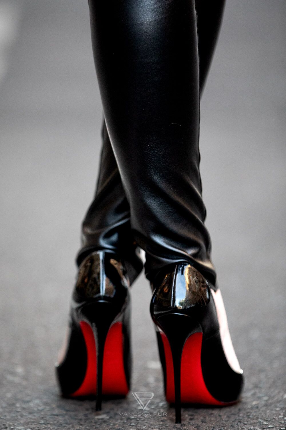 Fashion high heel pants